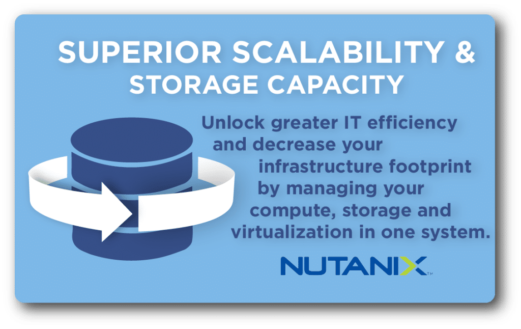 Superior Scalability and Storage Capacity